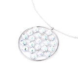 Swarovski Marie Framed Crystal Moonlight Necklace 施華洛世奇閃耀圓環項鍊