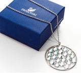 Swarovski Marie Framed Crystal Moonlight Necklace 施華洛世奇閃耀圓環項鍊