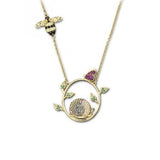 Swarovski Noisette Snail Long Necklace
