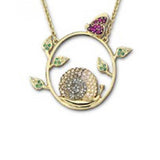 Swarovski Noisette Snail Long Necklace