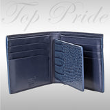 Mont Blanc Meisterstuck Indigo Leather Wallet 萬寶龍大班藍色真皮銀包 113282