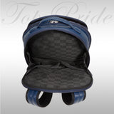 Mont Blanc Sartorial Large Backpack - Indigo 萬寶龍雙肩藍色真皮後背包 115630