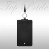 Mont Blanc Sartorial Black Phone Holder 萬寶龍黑色真皮手機保護掛套 116374