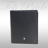 Mont Blanc Meisterstuck 5CC Black Leather Wallet 萬寶龍大班黑色真皮銀包 15499