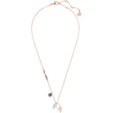 Swarovski Duo Wing Rose Gold Plated Necklace 施華洛世奇鍍玫瑰金女士項鏈 - 品薈toppridehk