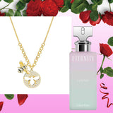 Swarovski Lisabel Necklace 施華洛世奇鍍金色可愛蜜蜂項鍊 - toppridehk 品薈