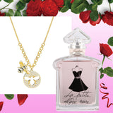 Swarovski Lisabel Necklace 施華洛世奇鍍金色可愛蜜蜂項鍊 - toppridehk 品薈