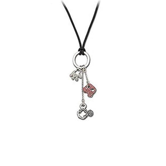 Swarovski Crystal Mickey Mouse Necklace