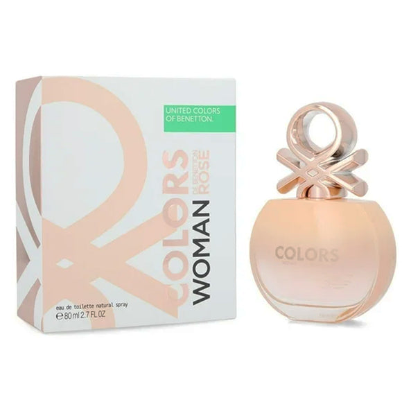 Benetton Colors Rose Woman EDT 班尼頓玫瑰女士淡香水 80ml
