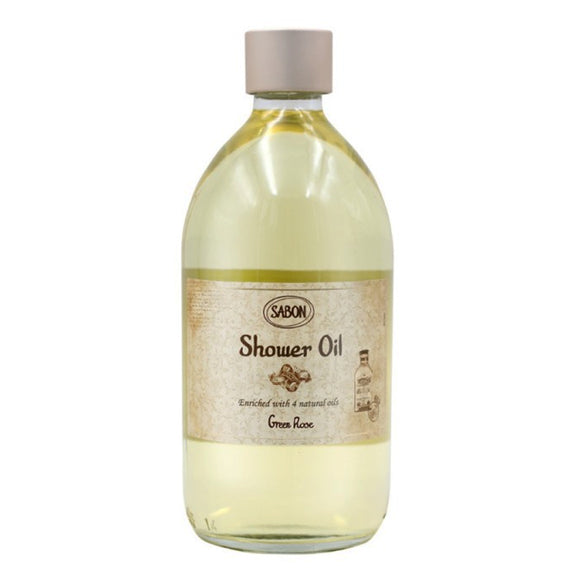 Sabon Green Rose Shower Oil 翠綠玫瑰沐浴油 500ml