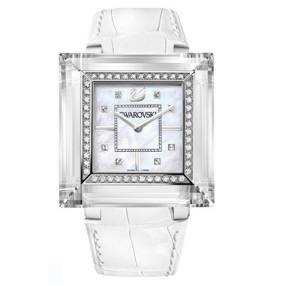 Swarovski 1.18ct Diamonds Limited Edition ROCK N LIGHT White Swiss Watch 1066305 施華洛世奇1.18卡鑽石限量版白瑞士錶