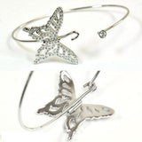 Swarovski Nightingale Butterfly Bangle Bracelet