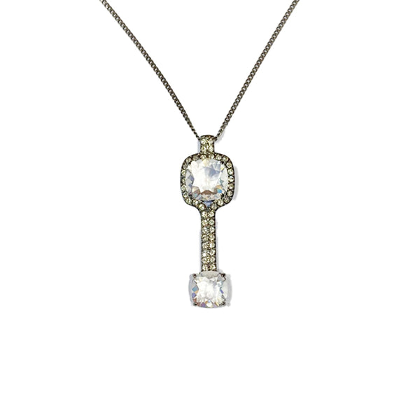 Swarovski Crystal Key Necklace