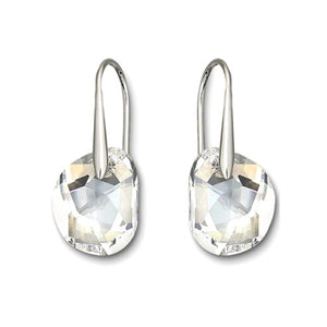 Swarovski Galet Clear Crystal Pierced Earrings