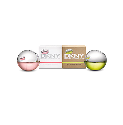 DKNY Be Delicious & Be Delicious Fresh Blossom EDP Duo 青蘋果女性香水+粉戀蘋果女性香水  2x30ml