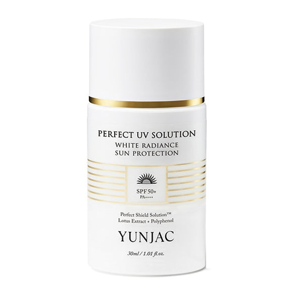 YUNJAC Perfect UV Solution White Radiance Sun Protection SPF50+ 韓國 完美紫外線美白防曬液 SPF50+ PA++++ 30ml